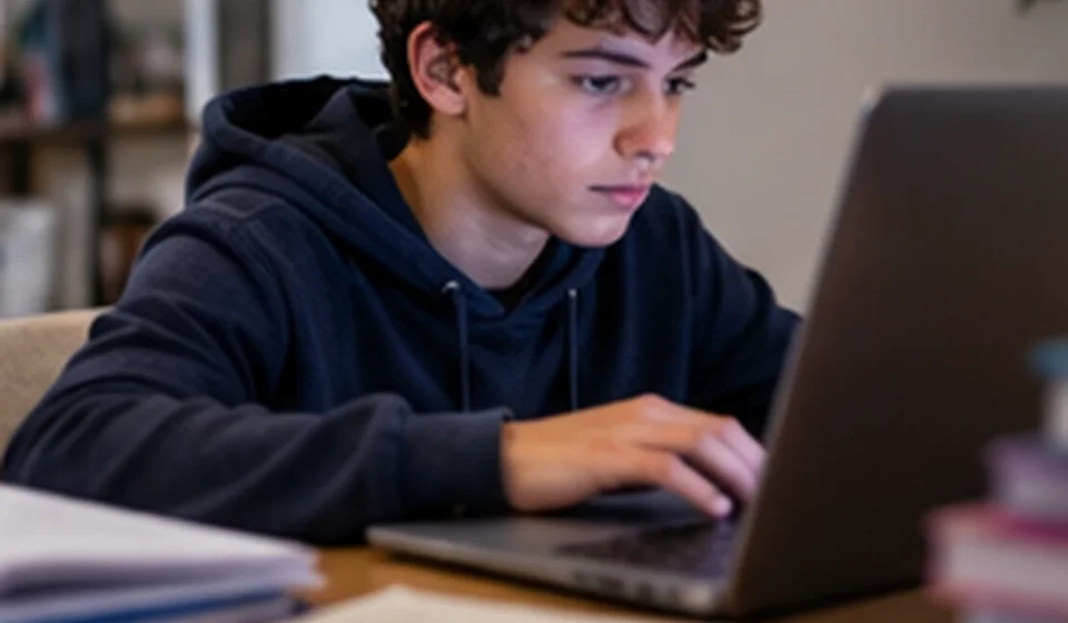 A person reviewing benefit letters and a household budget at a kitchen table