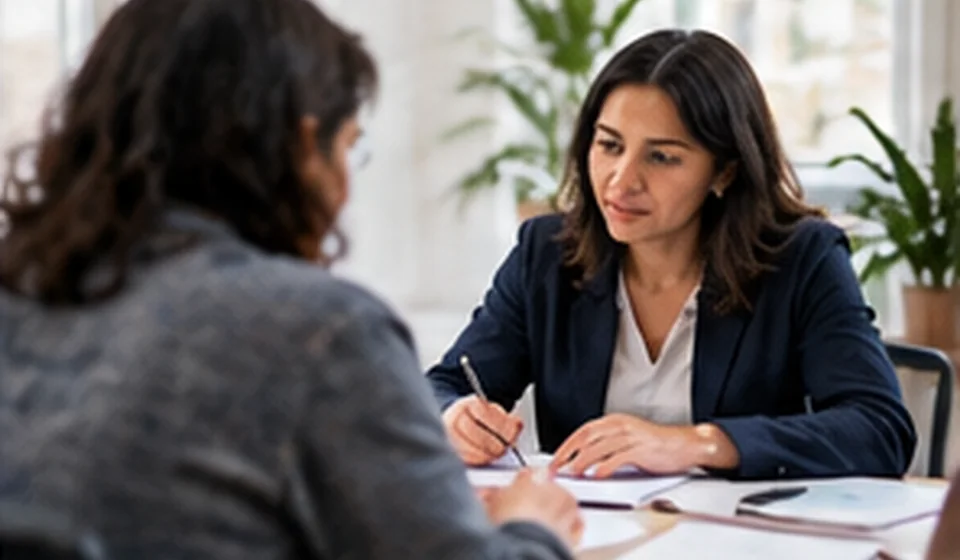 Documents administratifs et relevés posés sur un bureau