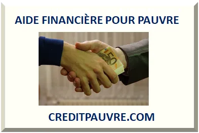 AIDE FINANCIÈRE POUR PAUVRE 2025