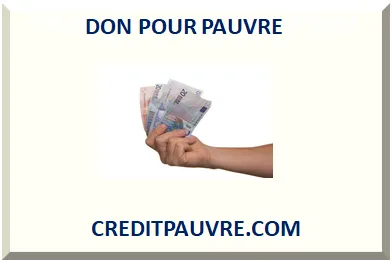 DON D'ARGENT POUR PAUVRE 2025