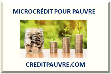 MICROCRÉDIT POUR PAUVRE 2025