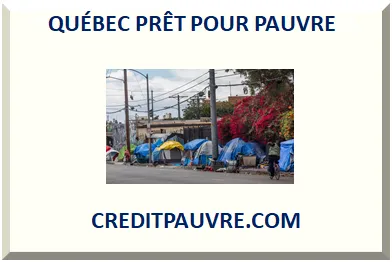 QUÉBEC PRÊT POUR PAUVRE 2025